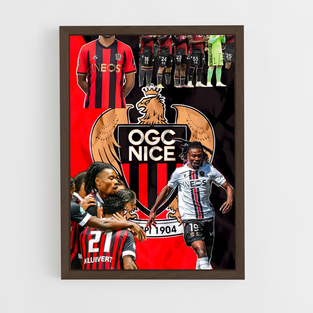 ap-ogc nice-5 cadre Bois foncé