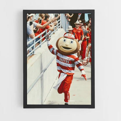 ap-ohio state buckeyes-9 cadre Noir