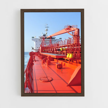 ap-oil tankers-4 cadre Bois foncé
