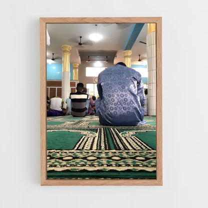ap-old friday mosque moroni-6 cadre Bois clair