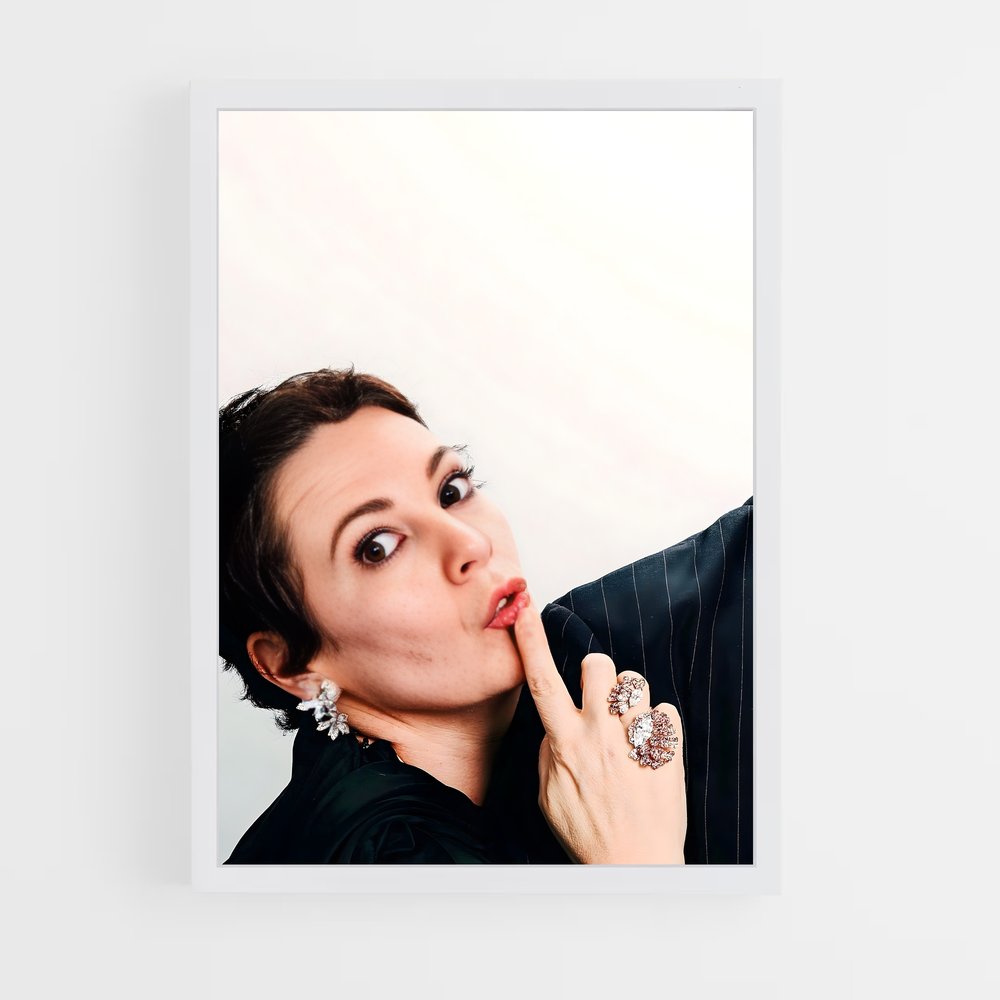 ap-olivia colman-3 cadre Blanc