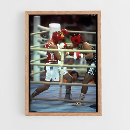 ap-olympic boxing-3 cadre Bois clair