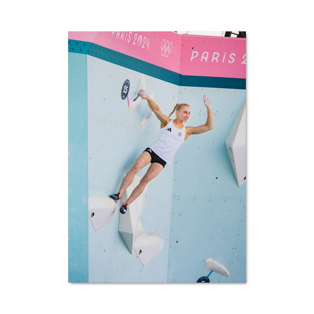 Poster Escalade Élevée