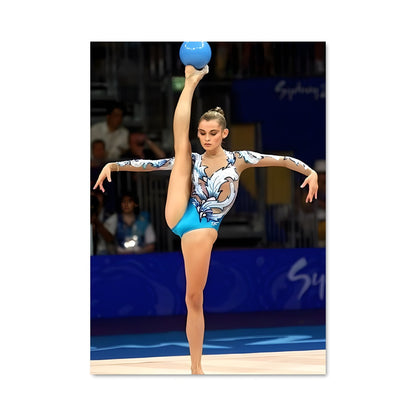 Poster Olympics gymnastics 66646