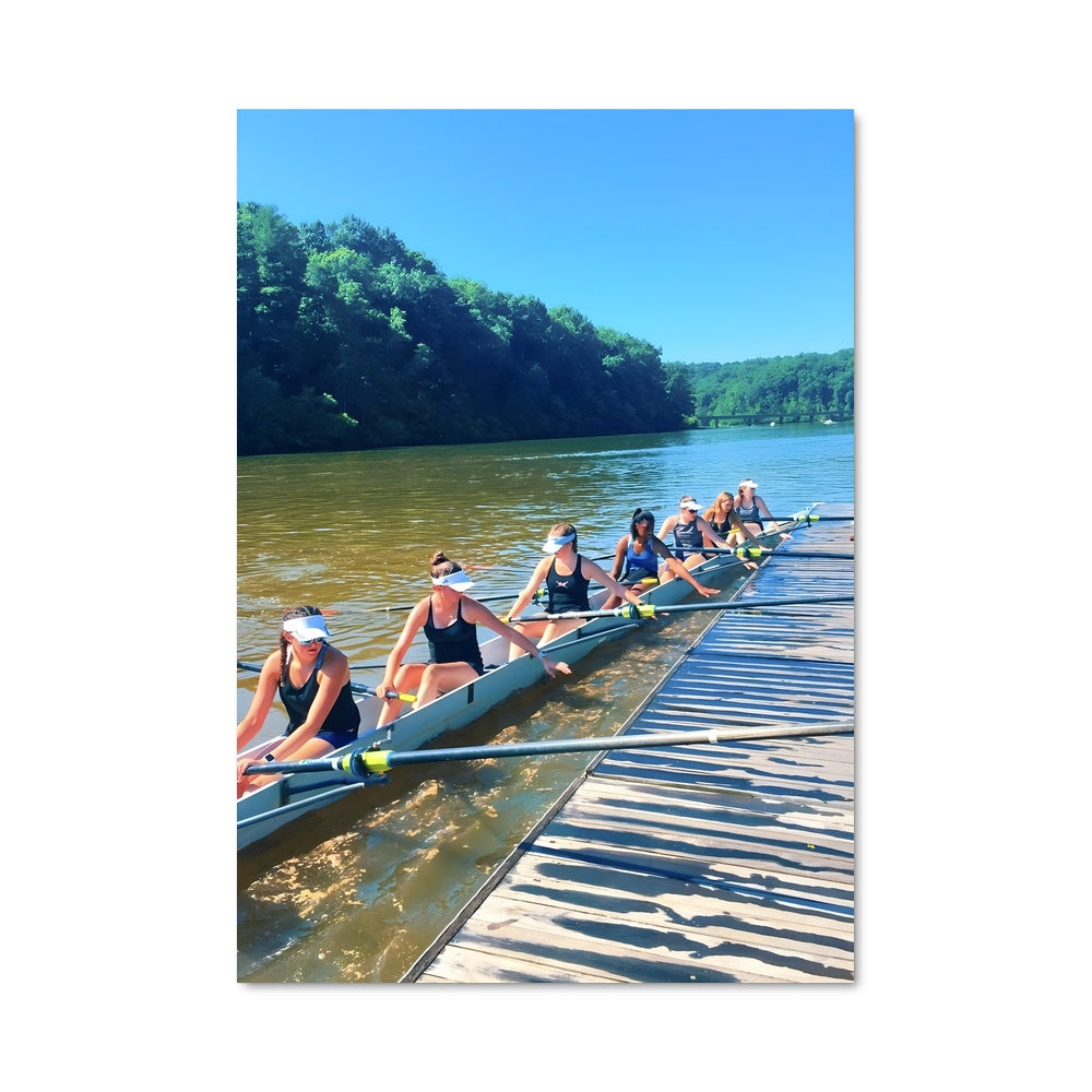 Poster Aviron en Action