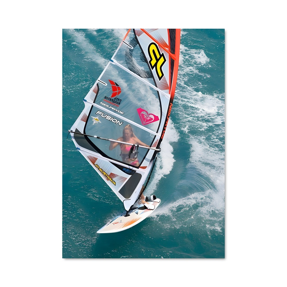 Poster Olympics windsurfing 75434