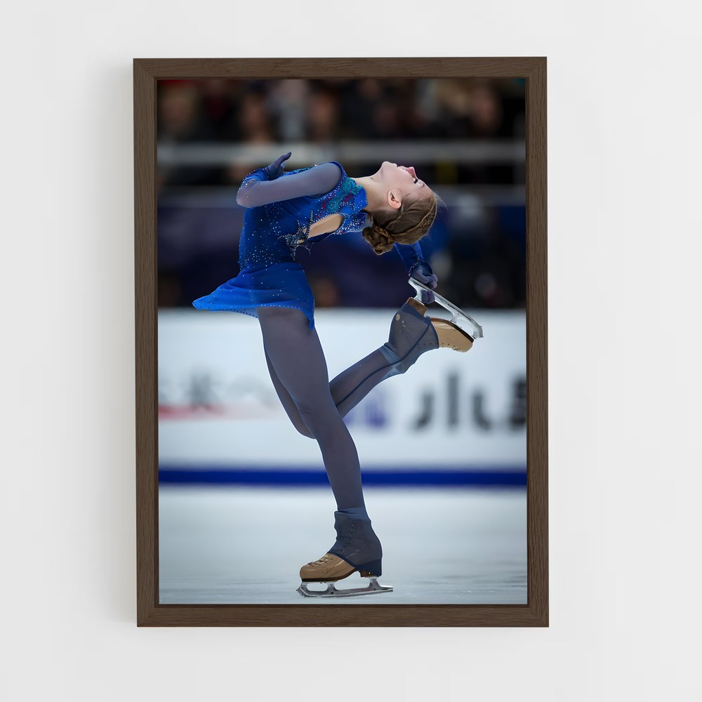 ap-olympics figure skating-3 cadre Bois foncé
