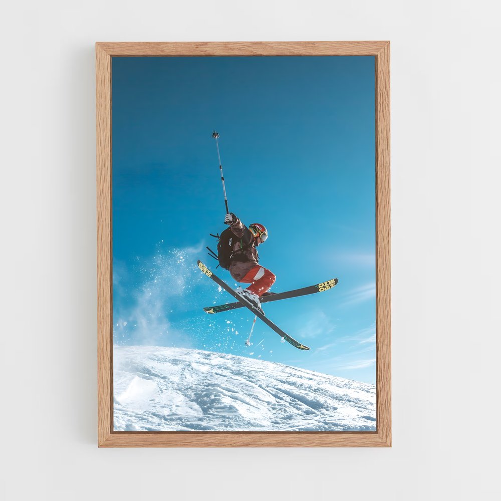 ap-olympics freestyle skiing-2 cadre Bois clair