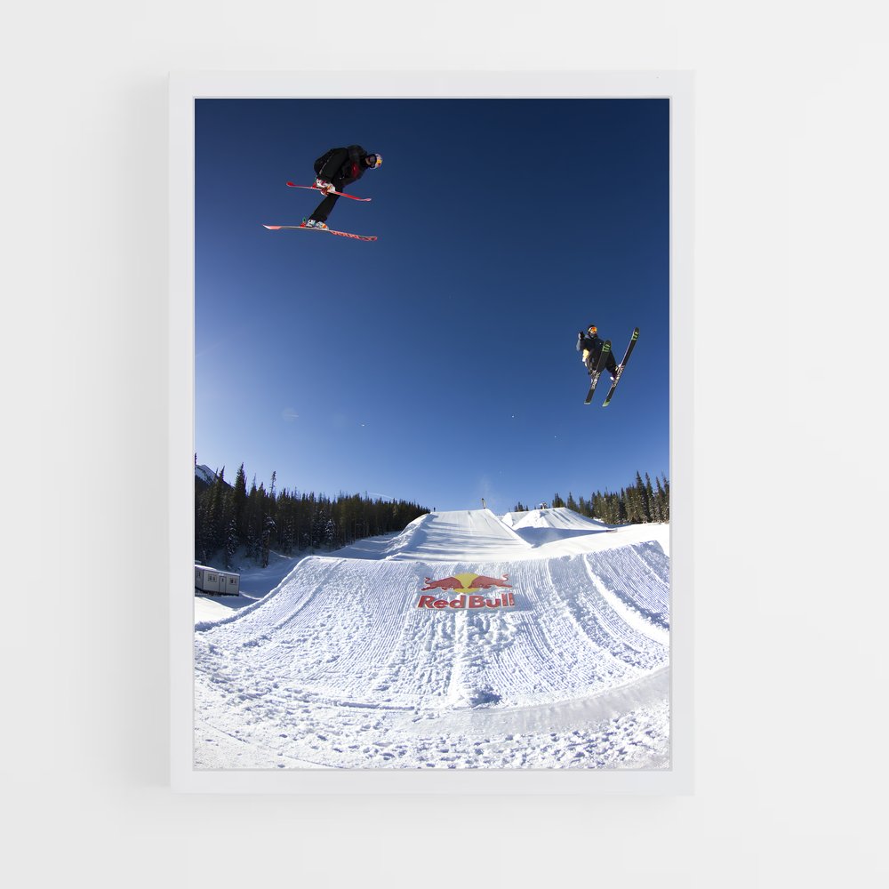 ap-olympics freestyle skiing-8 cadre Blanc