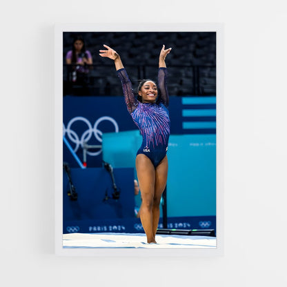 ap-olympics gymnastics-1 cadre Blanc