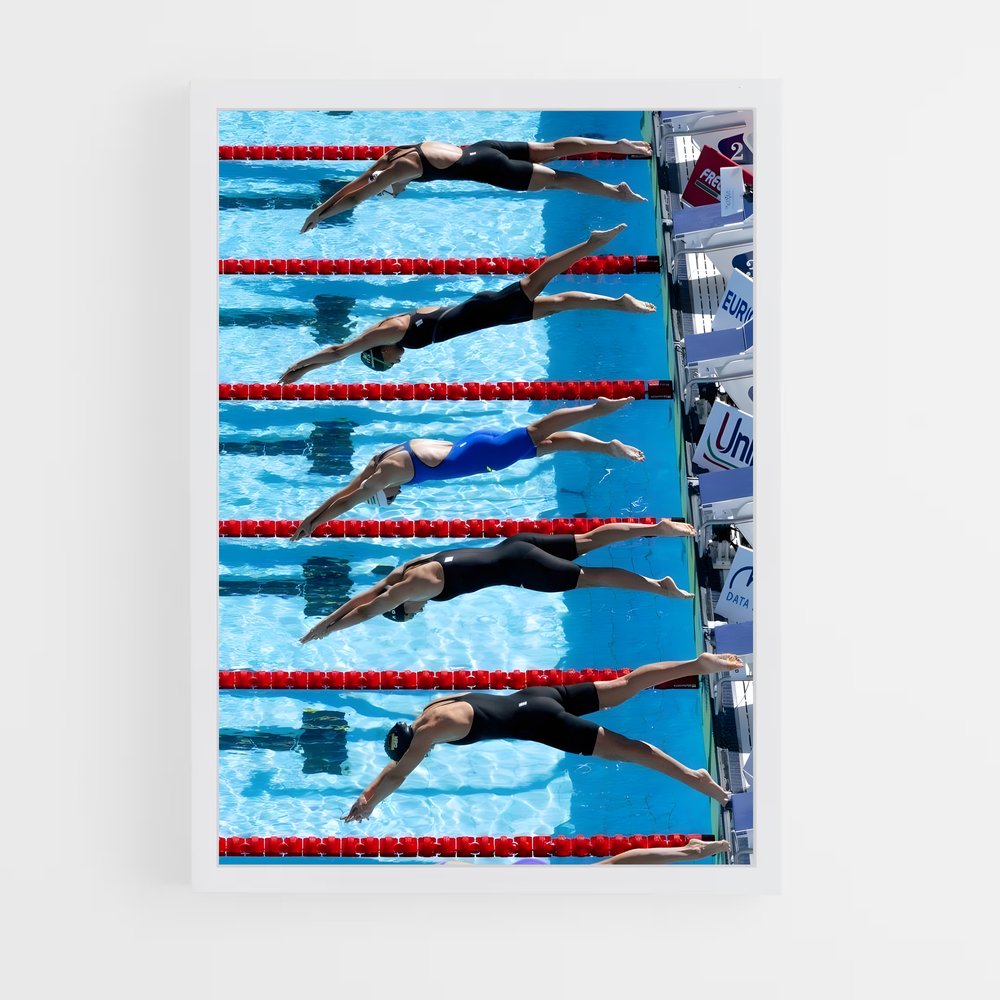 ap-olympics swimming-1 cadre Blanc