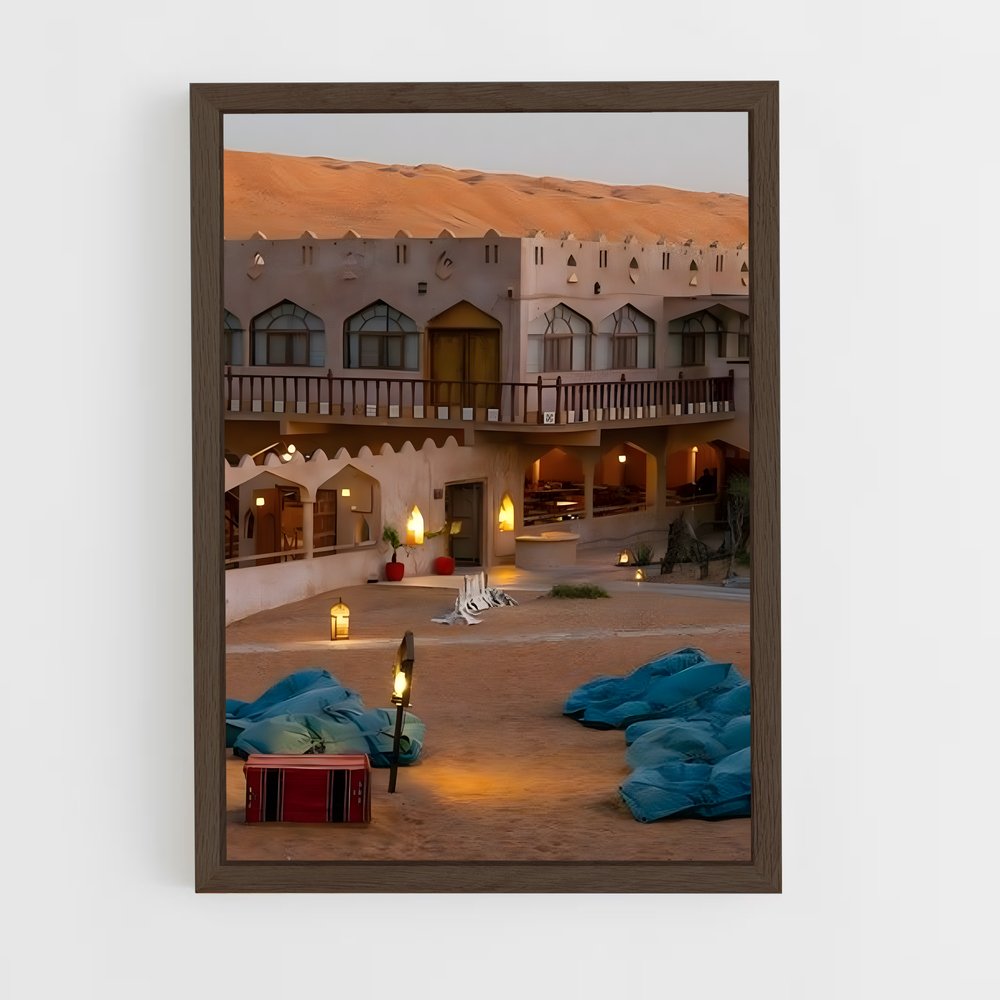 ap-oman-1 cadre Bois foncé