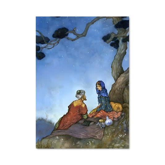 Poster Sous l'Arbre de Vie