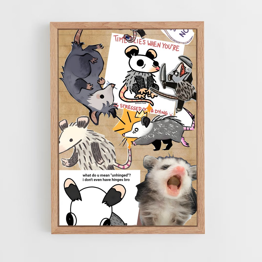 ap-opossum-4 cadre Bois clair