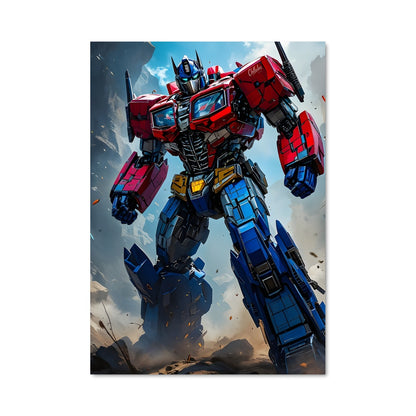 Poster Transformers : Optimus Rising