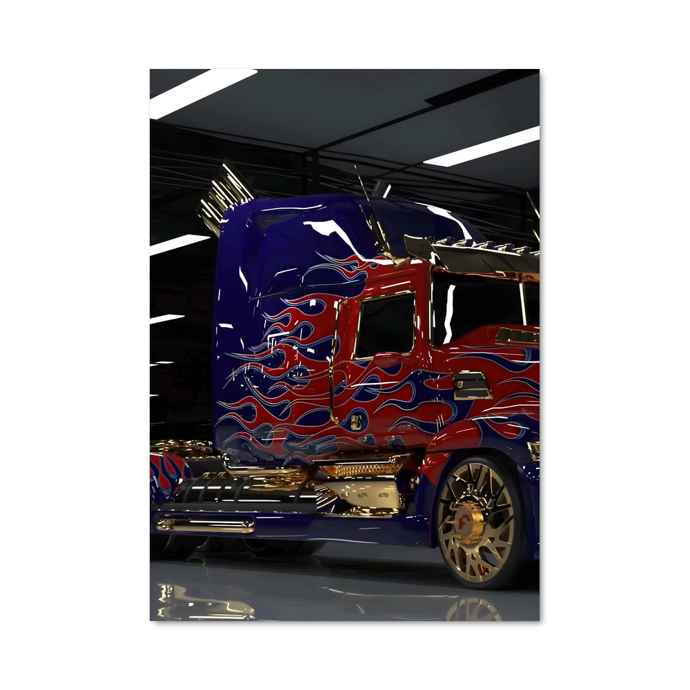 Poster Flamme de Titan