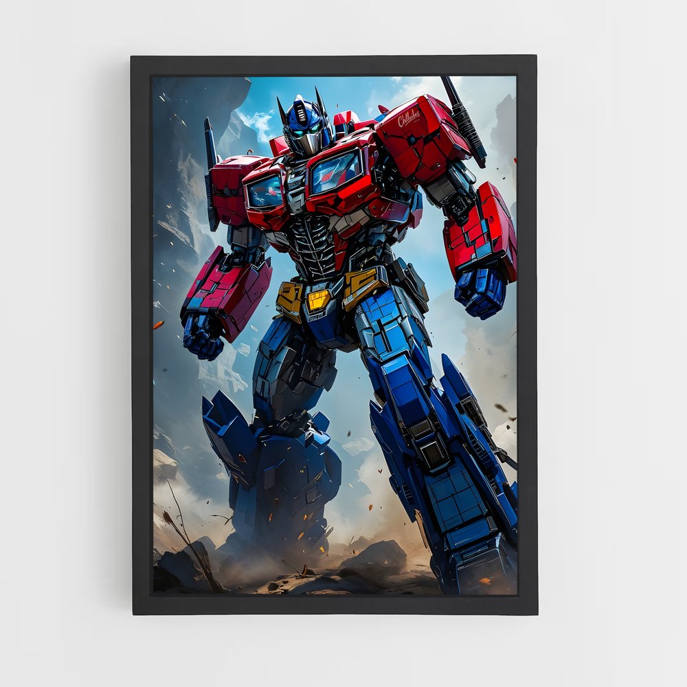 ap-optimus prime-7 cadre Noir