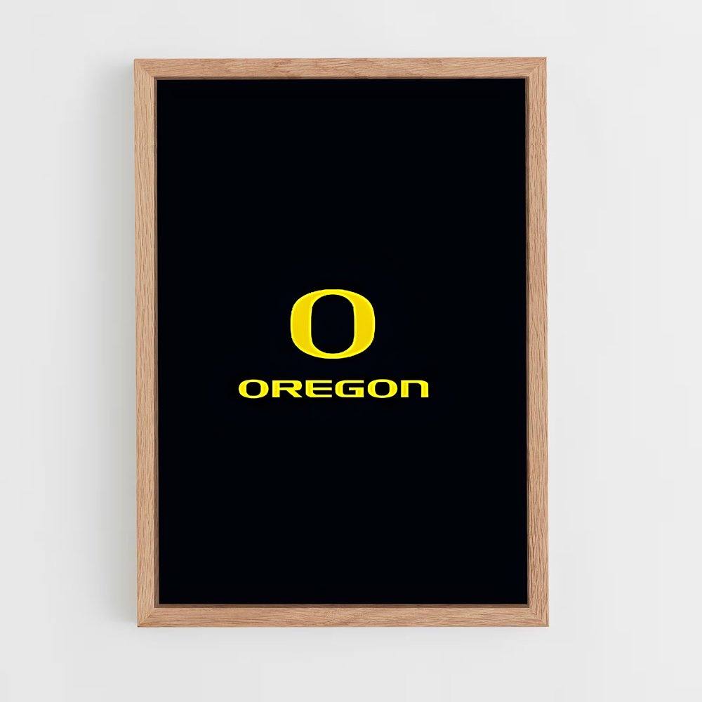 ap-oregon ducks-10 cadre Bois clair