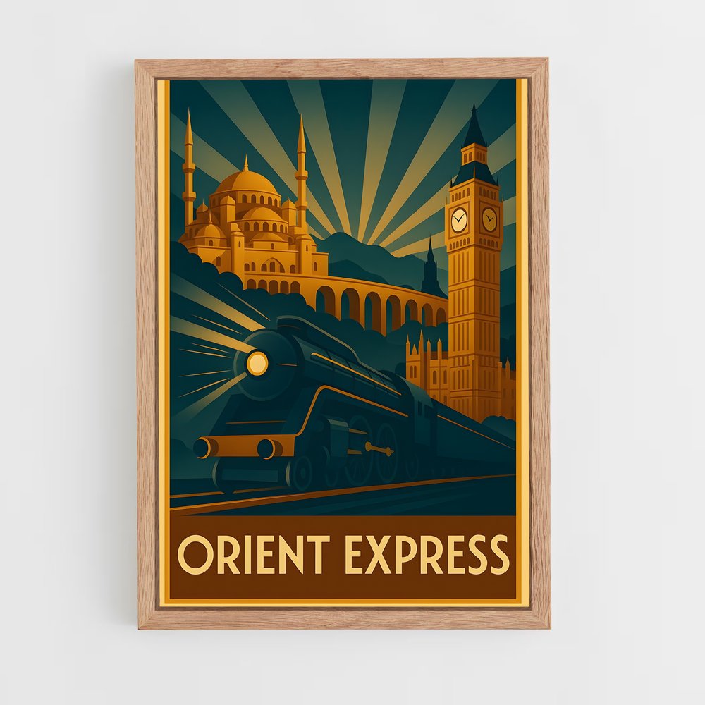 ap-orient express-1 cadre Bois clair