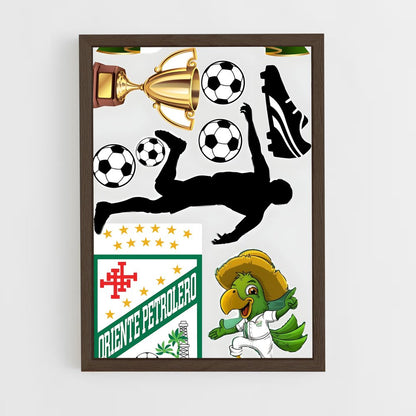 ap-oriente petrolero-7 cadre Bois foncé