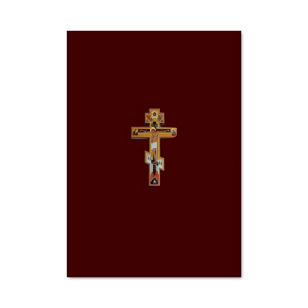 Poster Croisée Rouge