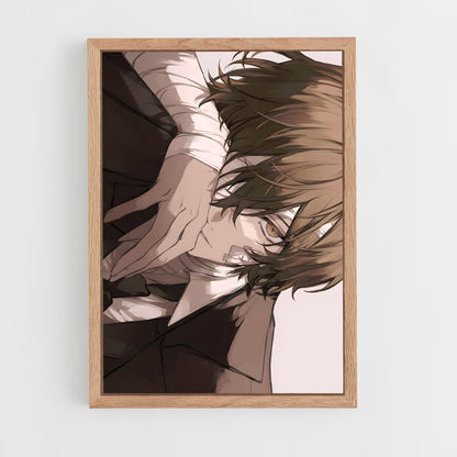 ap-osamu dazai-2 cadre Bois clair