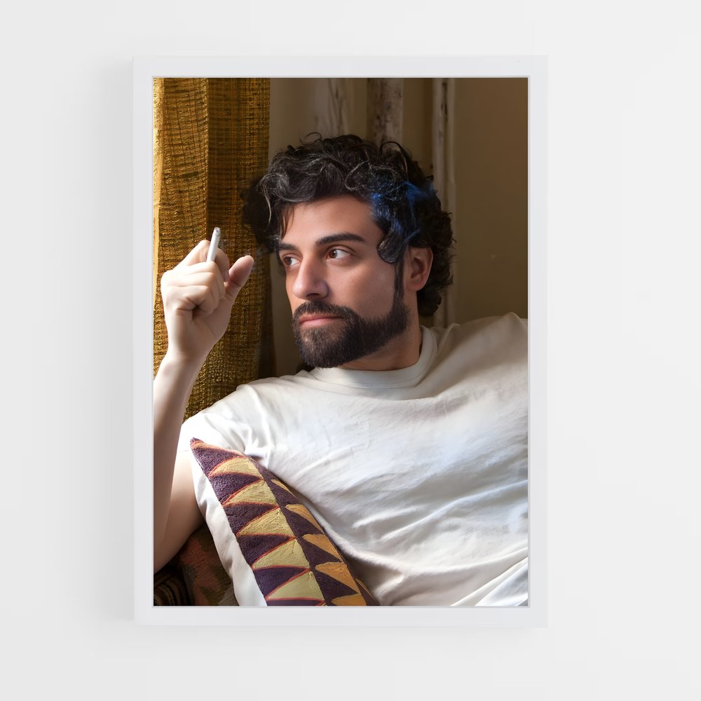 ap-oscar isaac-2 cadre Blanc