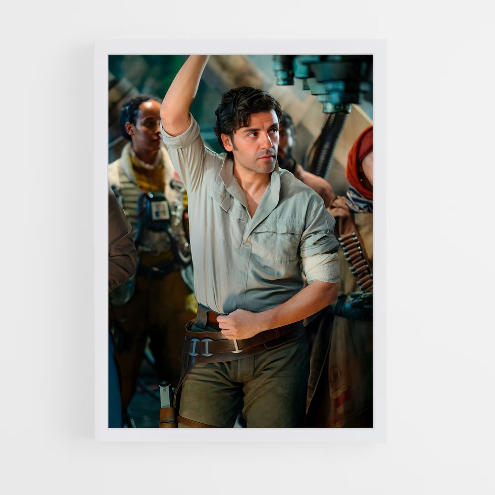 ap-oscar isaac-6 cadre Blanc