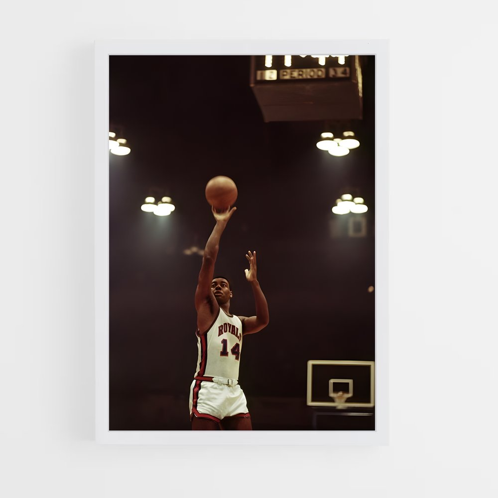 ap-oscar robertson-4 cadre Blanc