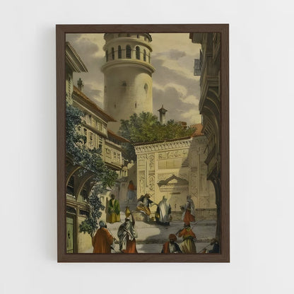 ap-ottoman empire-3 cadre Bois foncé