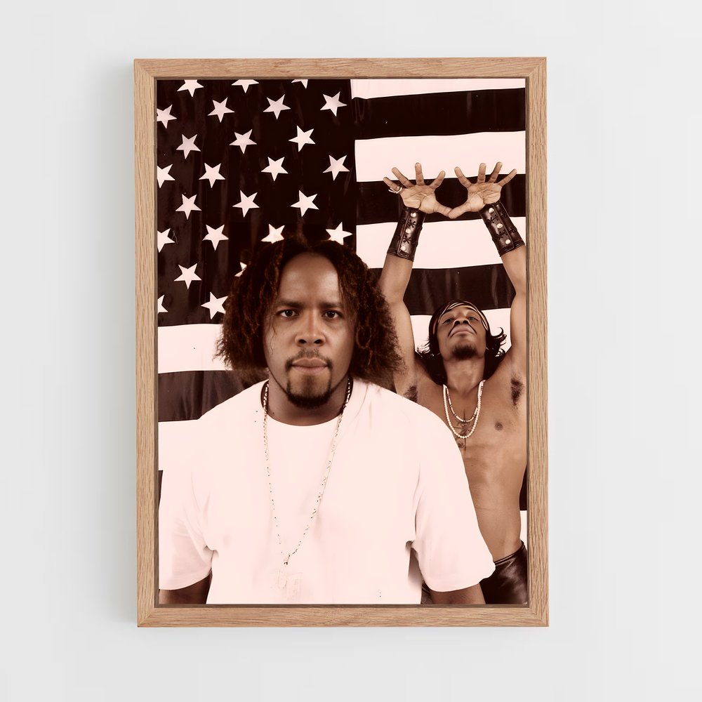 ap-outkast-1 cadre Bois clair