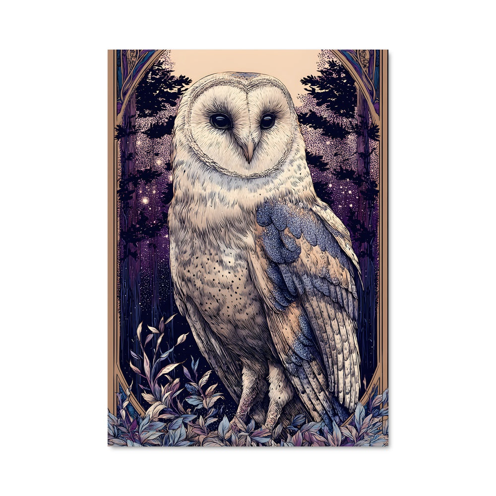 Poster Owl 84102
