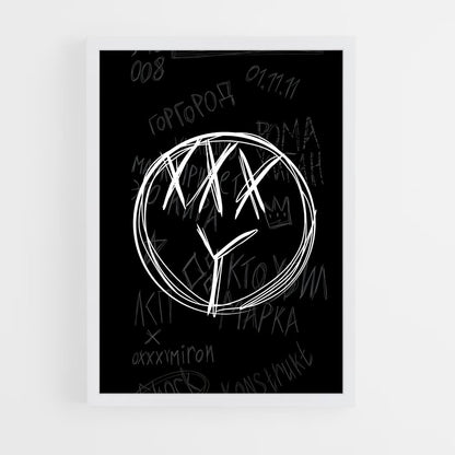ap-oxxxymiron-3 cadre Blanc