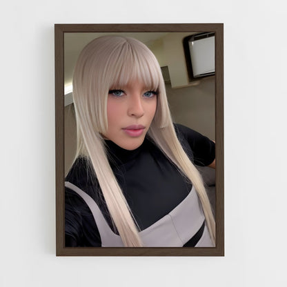ap-pabllo vittar-9 cadre Bois foncé