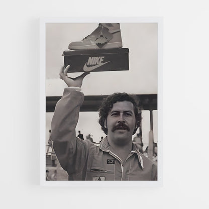 ap-pablo escobar-5 cadre Blanc