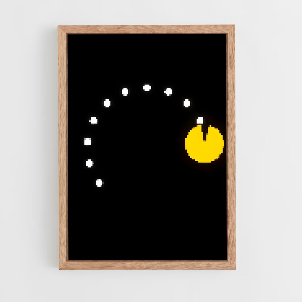ap-pac-man-1 cadre Bois clair