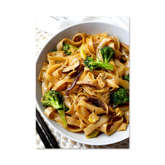 Poster Nouilles et Broccoli