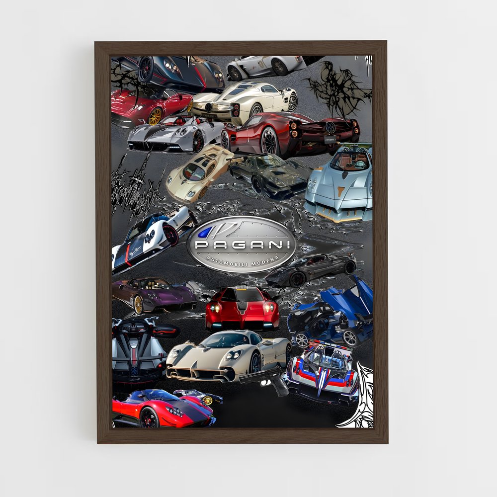 ap-pagani-10 cadre Bois foncé