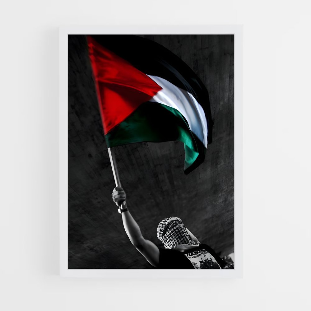ap-palestine flag-6 cadre Blanc