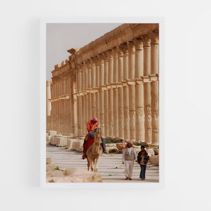 ap-palmyra ruins-1 cadre Blanc