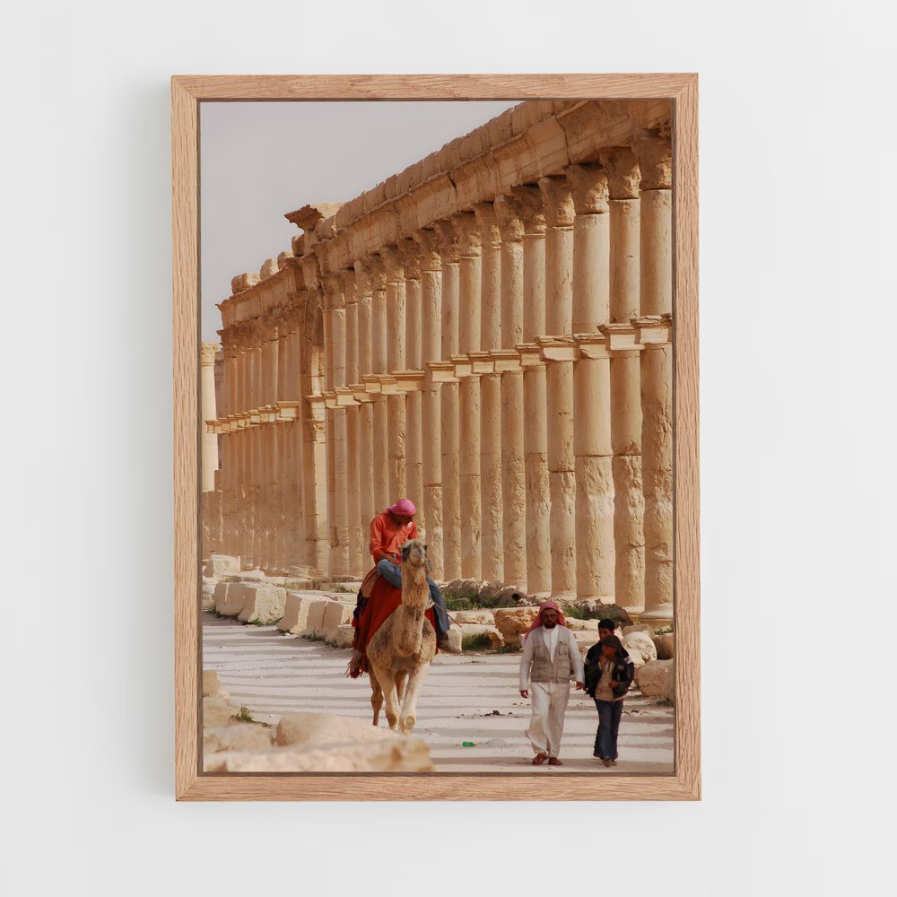 ap-palmyra ruins-1 cadre Bois clair