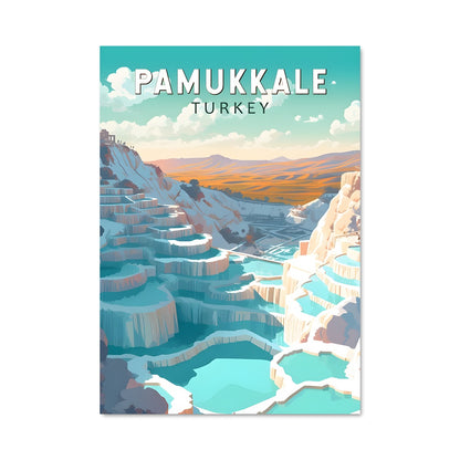 Poster Voyage à Pamukkale