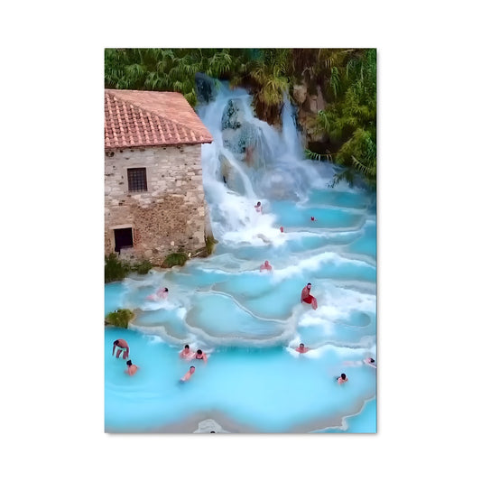 Poster Oasis de Pamukkale