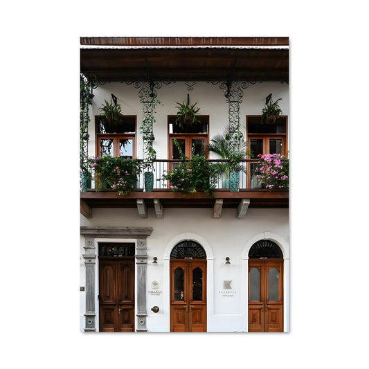 Poster Maison Panaméenne