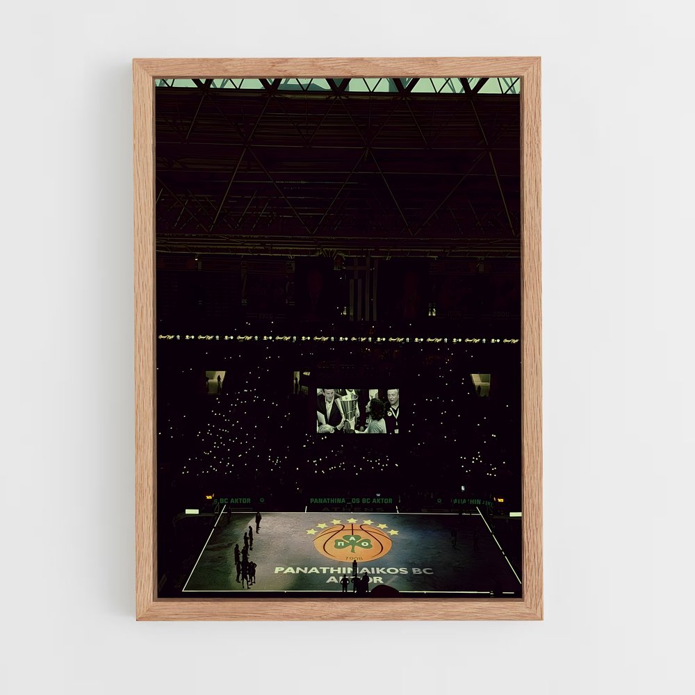 ap-panathinaikos basketball-4 cadre Bois clair