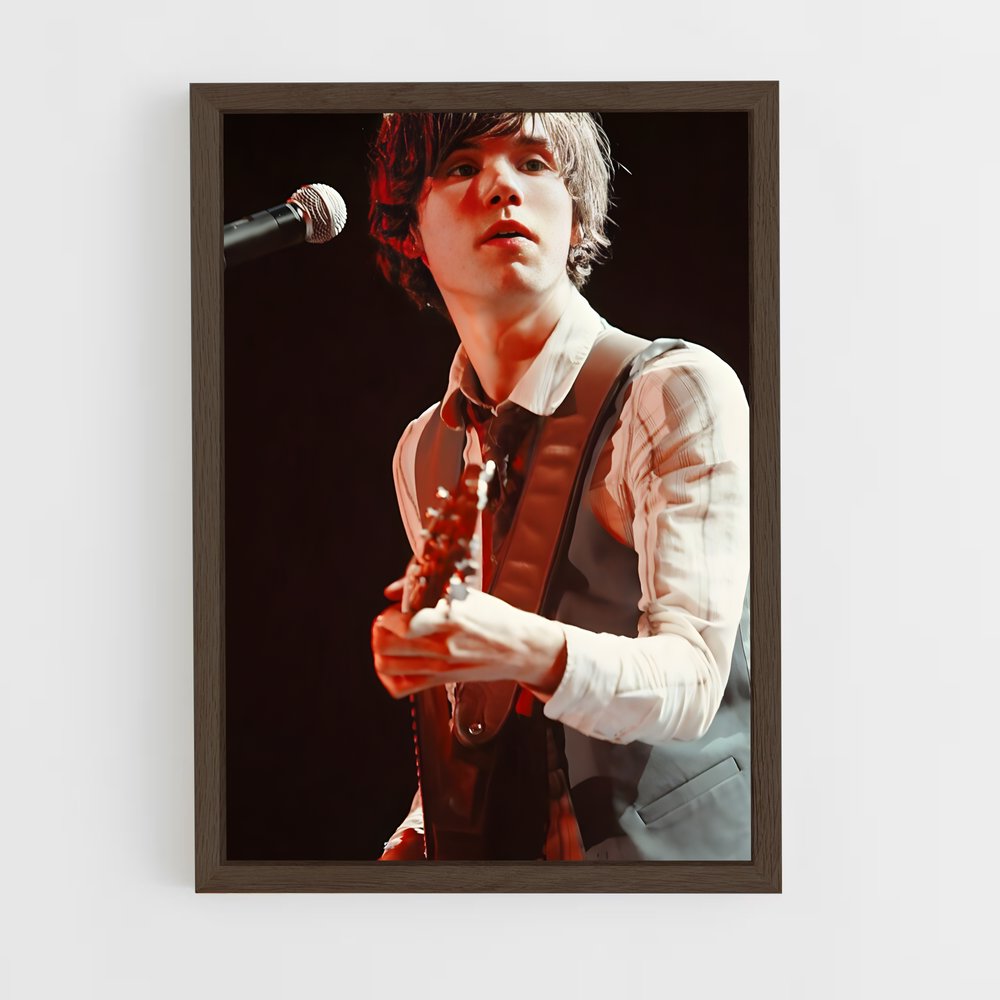 ap-panic! at the disco-4 cadre Bois foncé