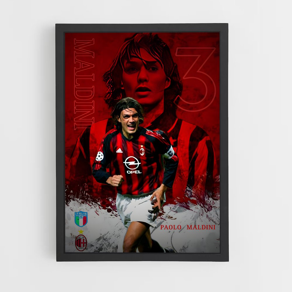 ap-paolo maldini-9 cadre Noir