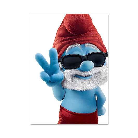 Poster Papa smurf 28307