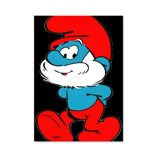 Poster Papa smurf 28309