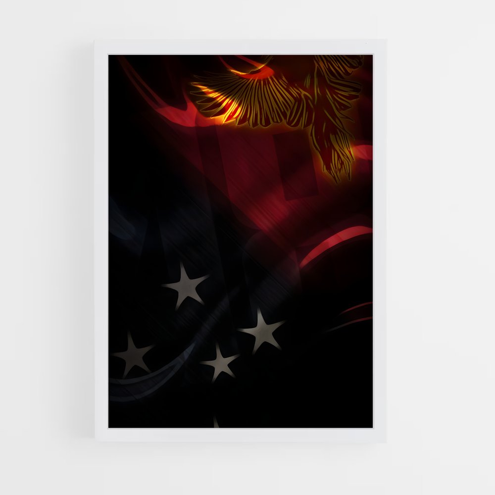 ap-papua new guinea flag-1 cadre Blanc